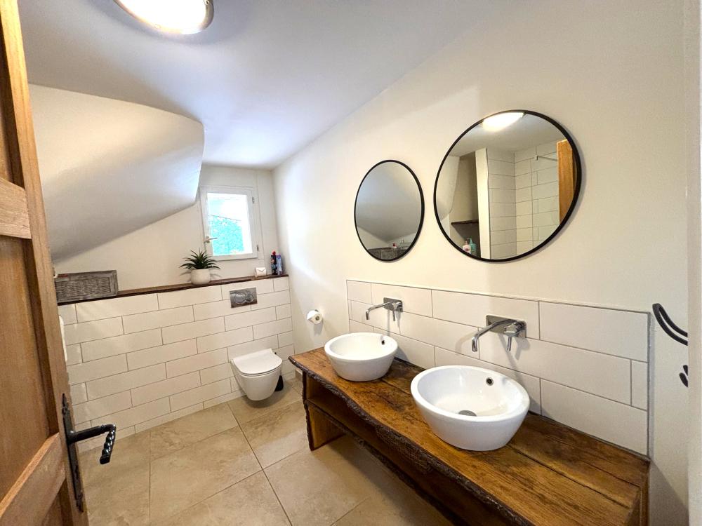 The shower room on the groundfloor