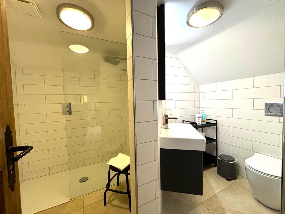 the shower room at upper floor