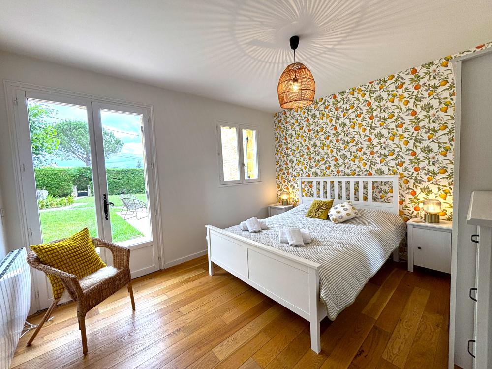 The first double bedroom 