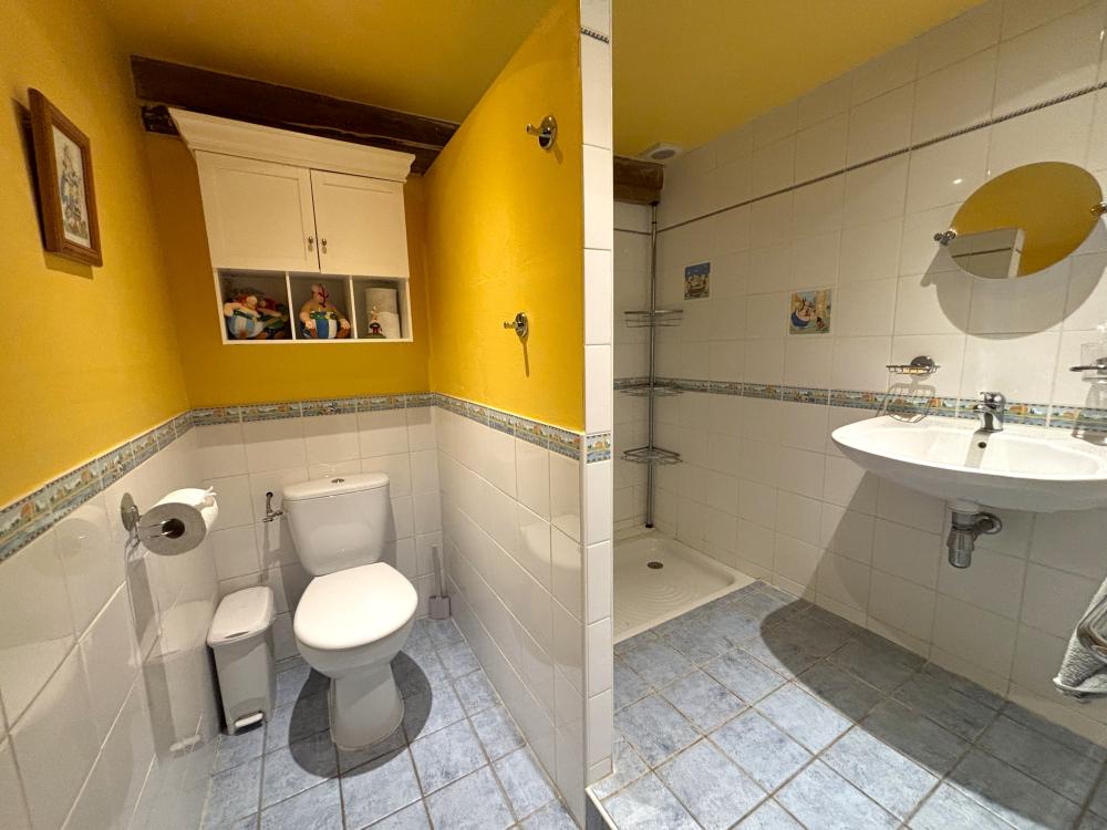The third shower room is set on the groundfloor