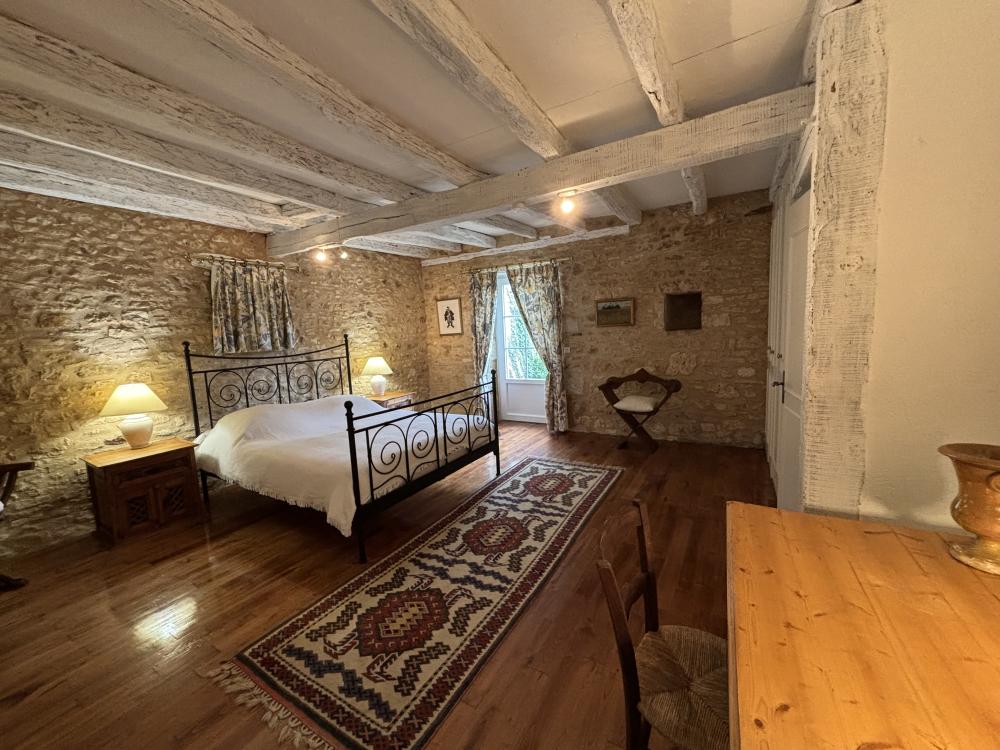 La Fermette - the ground floor bedroom