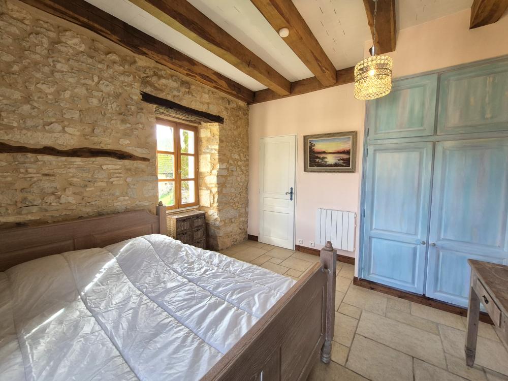  on the lower floor of the guest house