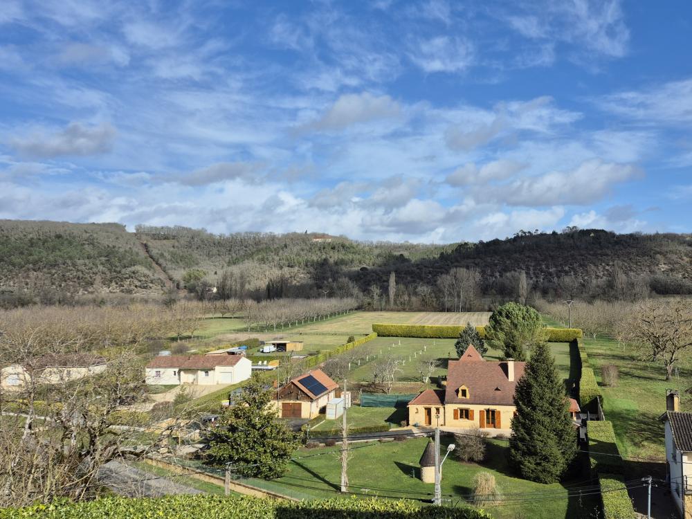 view over the valley