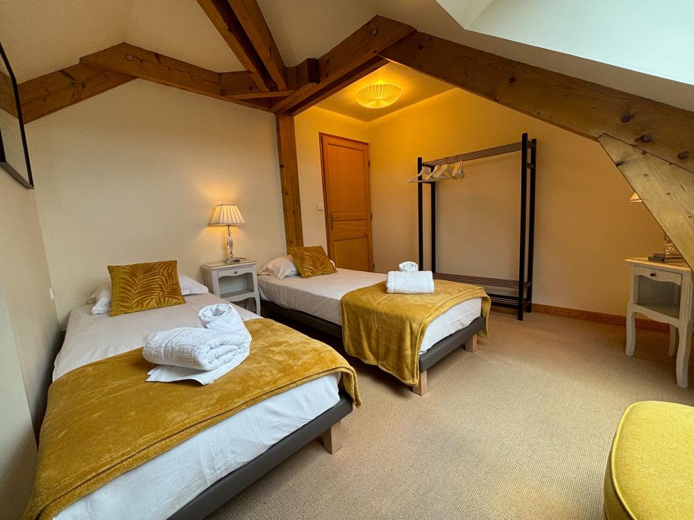 The bedroom Beynac at 1st floor 
