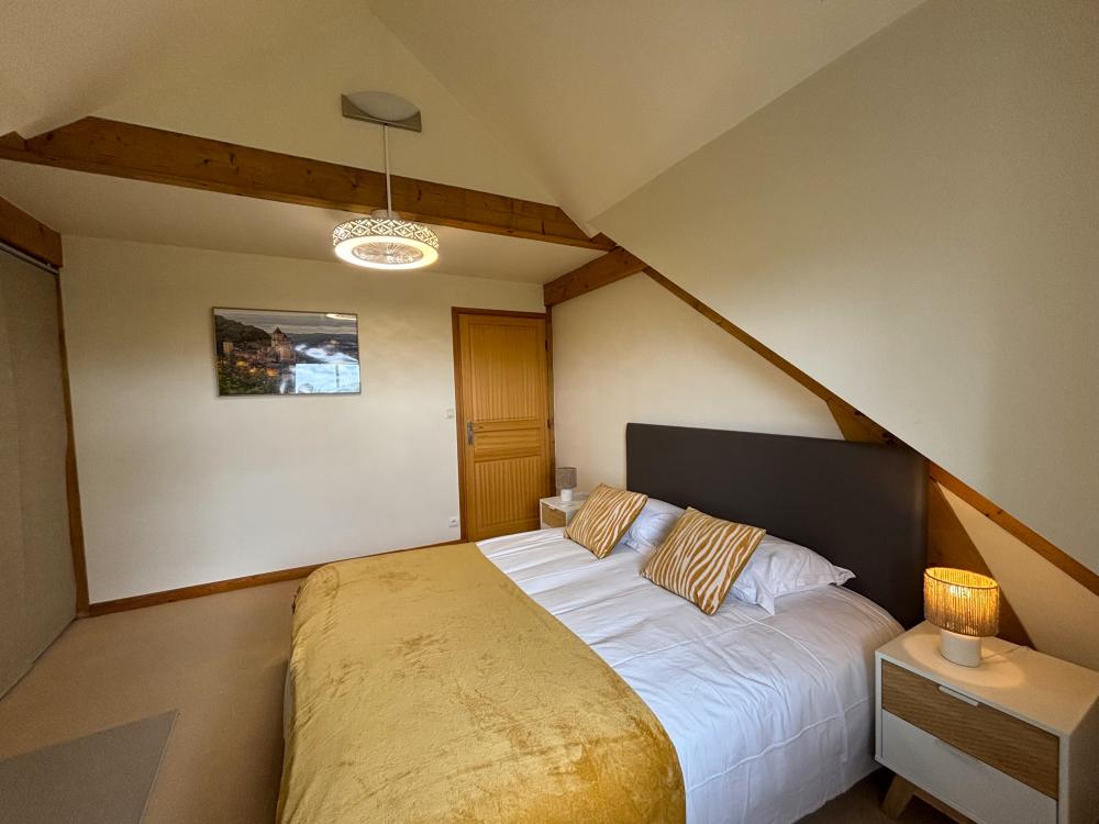 The bedroom Castelnaud at 1st floor 