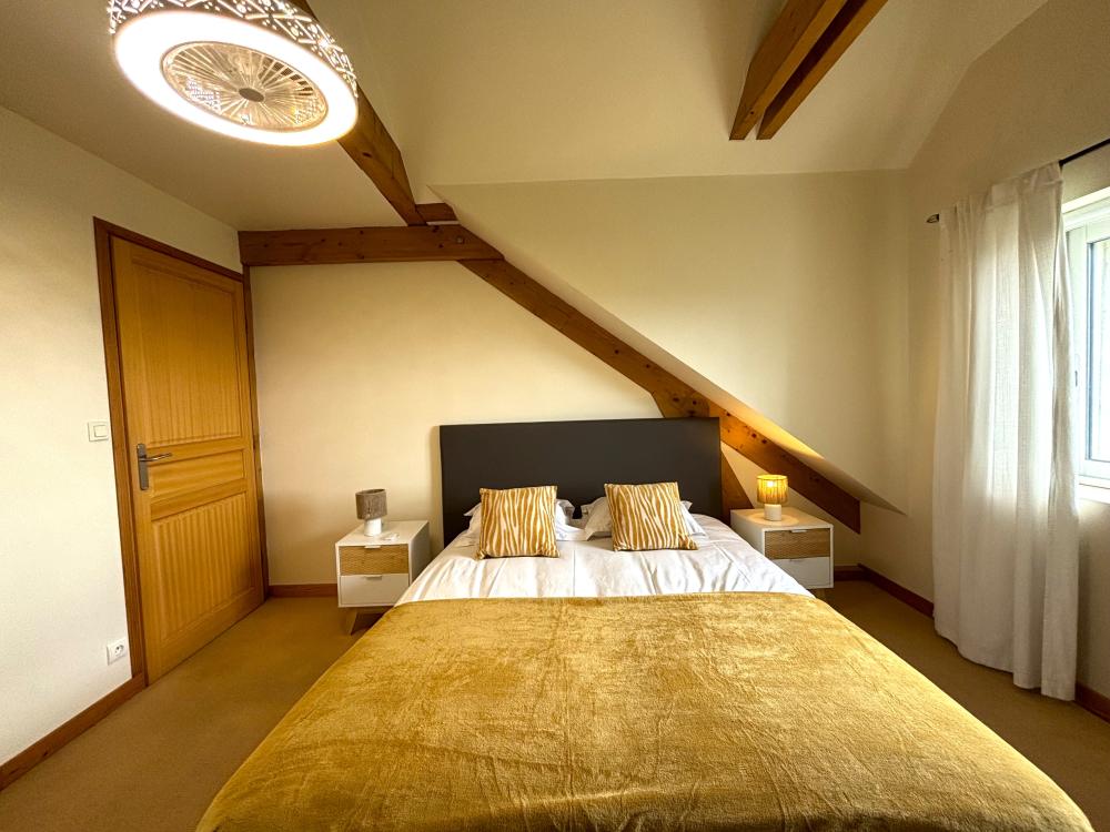 The bedroom Castelnaud at 1st floor 