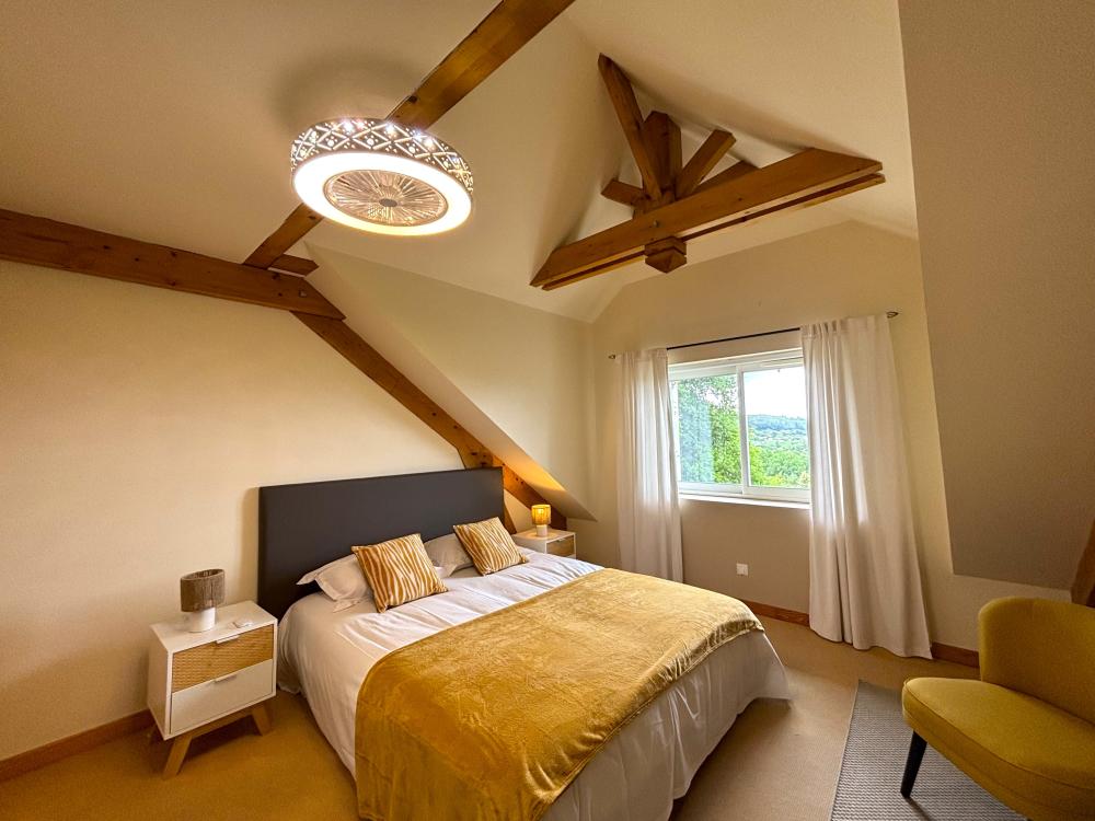 The bedroom Castelnaud at 1st floor 
