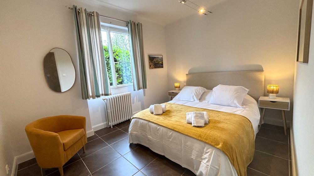 The bedroom CASTELNAUD on the groundfloor 