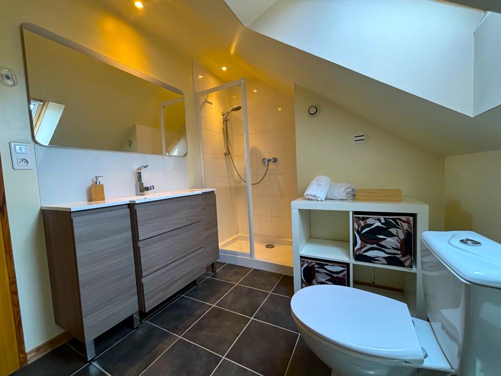 The shower room at first floor 