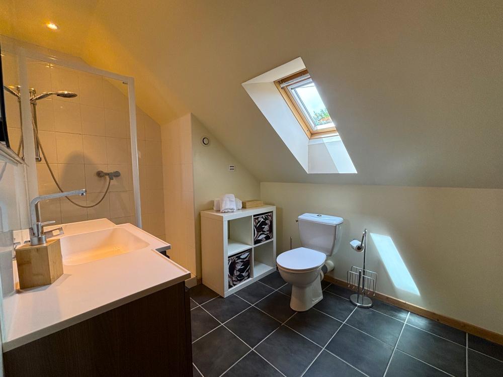 The shower room at first floor 