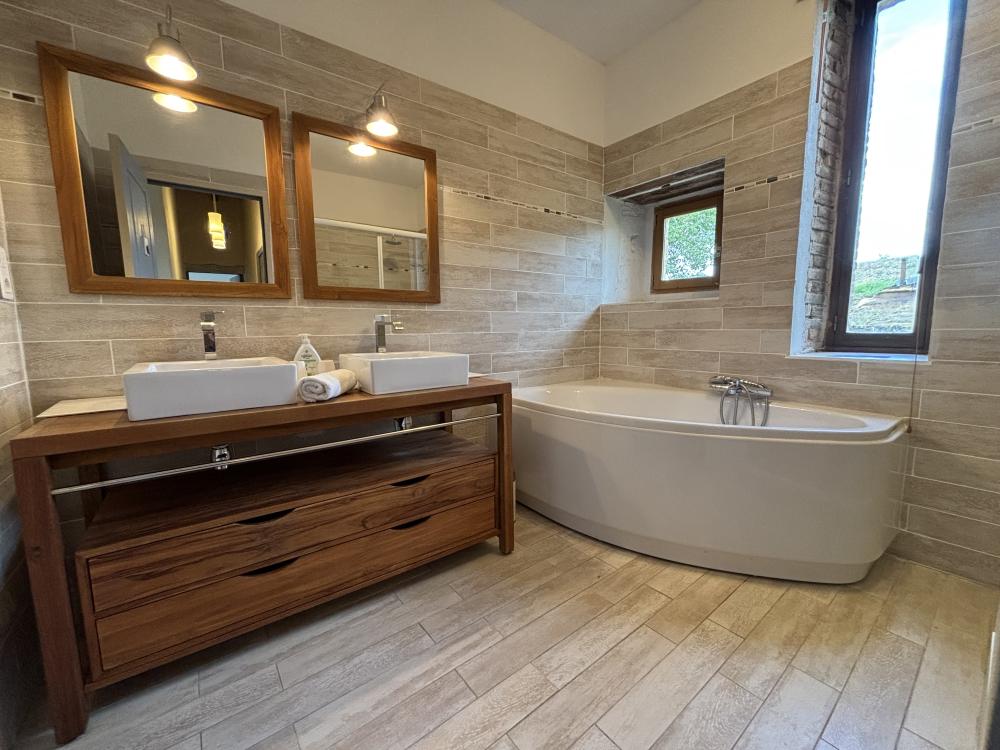 The family bathroom on the groundfloor