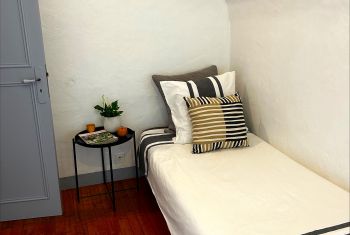 The twin bedroom