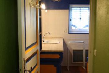 The bathroom at groundfloor 