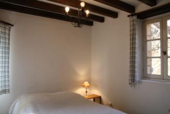 the double bedroom in the tower
