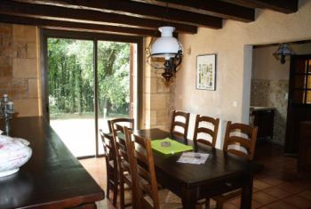 The formal dining room