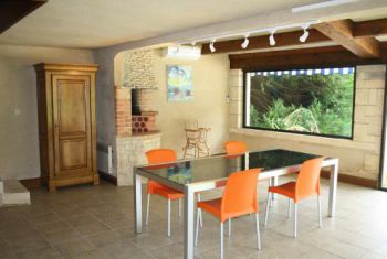 with large dining room