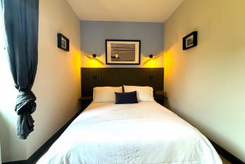 the double bedroom on the groundfloor 