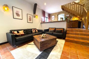 The cosy living room