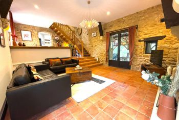 The cosy living room