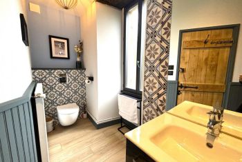 and the adjacent shower room 