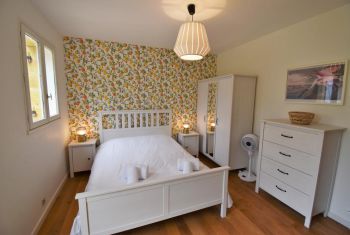 The first double bedroom