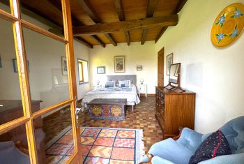 It enjoys a lovely balcony with a 5 star views 
