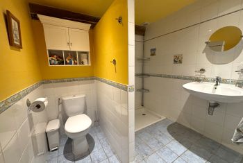 The third shower room is set on the groundfloor
