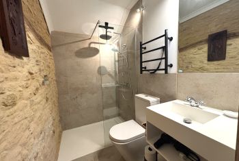 and a newly fitted shower room
