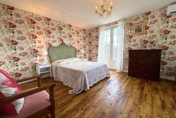 The master bedroom