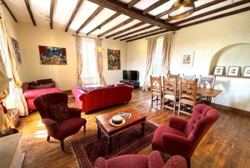 the large living room