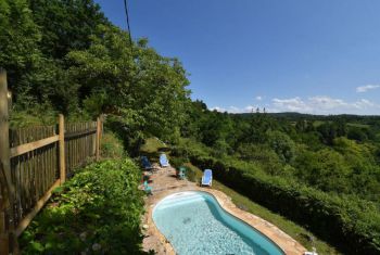 The pool at la Falaise