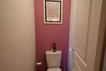 First floor toilet