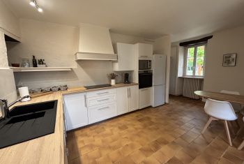 La Fermette - the newly fitted kitchen 