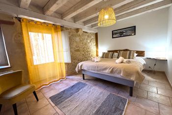 the double bedroom on the groundfloor 