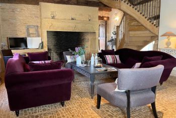La Bergerie - the living room 