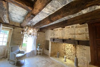 La Mansarde - the GARANCE ensuite bedroom on the groundfloor 