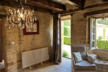 La Mansarde - the GARANCE ensuite bedroom on the groundfloor 