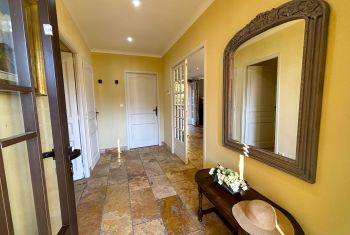 The entrance of the main house 