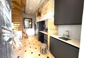 The rear side kitchen 