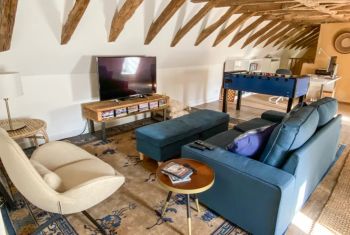 and a cosy living area