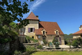 The main house and terrace