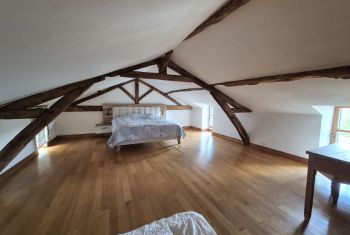 with a king size bed