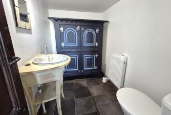 Separate downstairs toilet