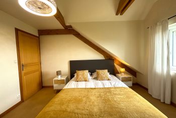 The bedroom Castelnaud at 1st floor 