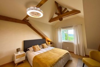 The bedroom Castelnaud at 1st floor 