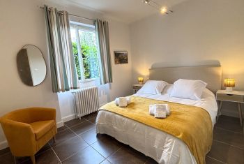The bedroom CASTELNAUD on the groundfloor 