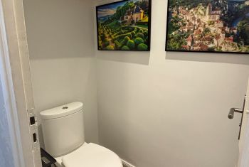 The toilet on the groundfloor