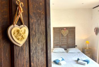 The first double bedroom on the groundfloor